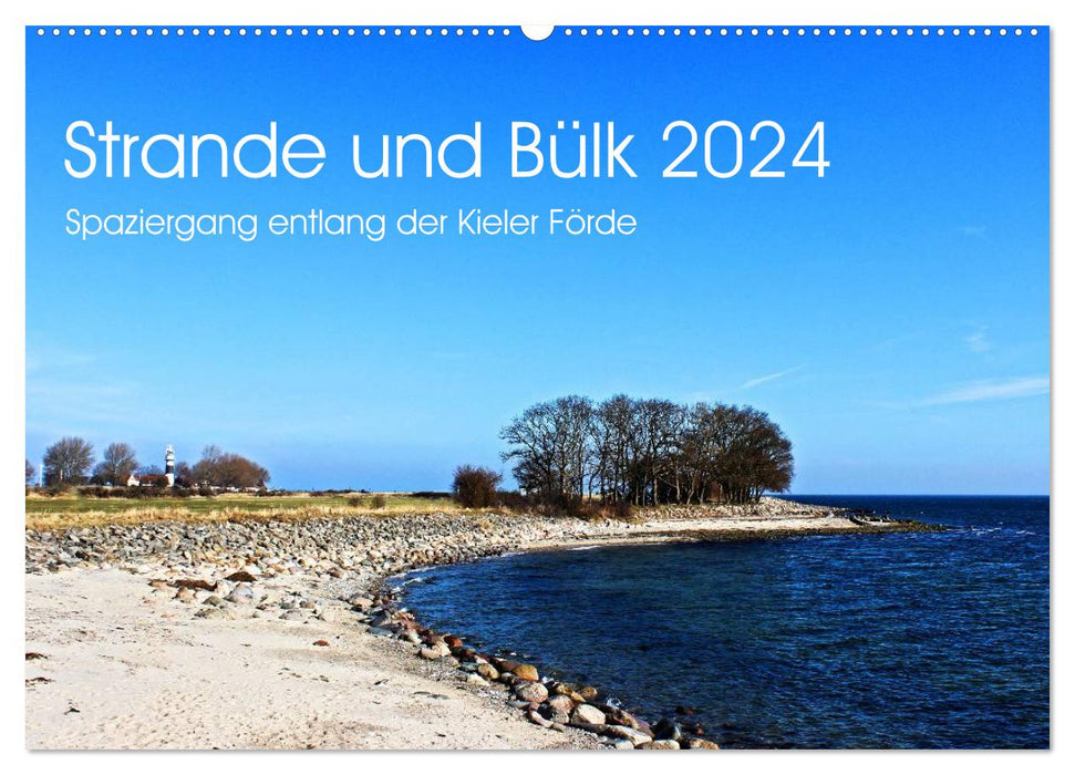 Strande und Bülk 2024 (CALVENDO Wandkalender 2024)