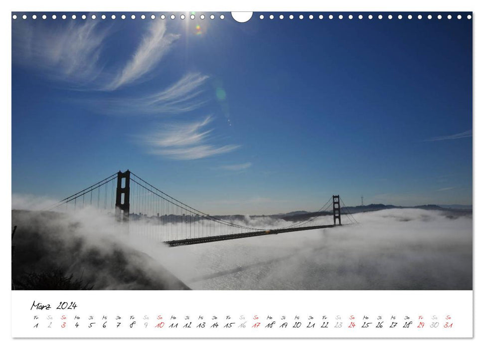 Highlights in the Western USA (CALVENDO wall calendar 2024) 