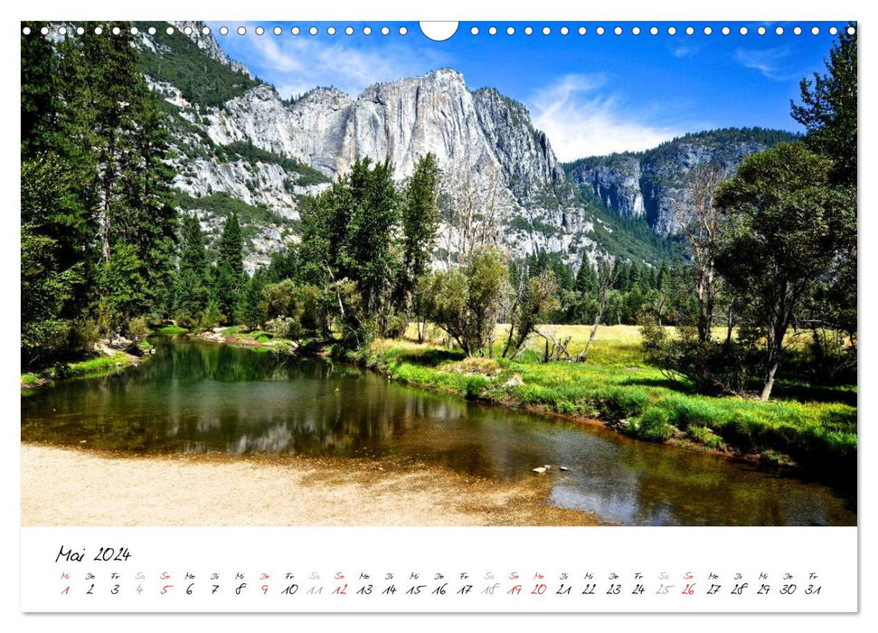 Highlights in the Western USA (CALVENDO wall calendar 2024) 