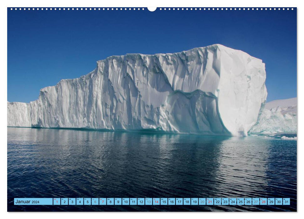 ICY GIANTS in DISKO BAY (CALVENDO wall calendar 2024) 