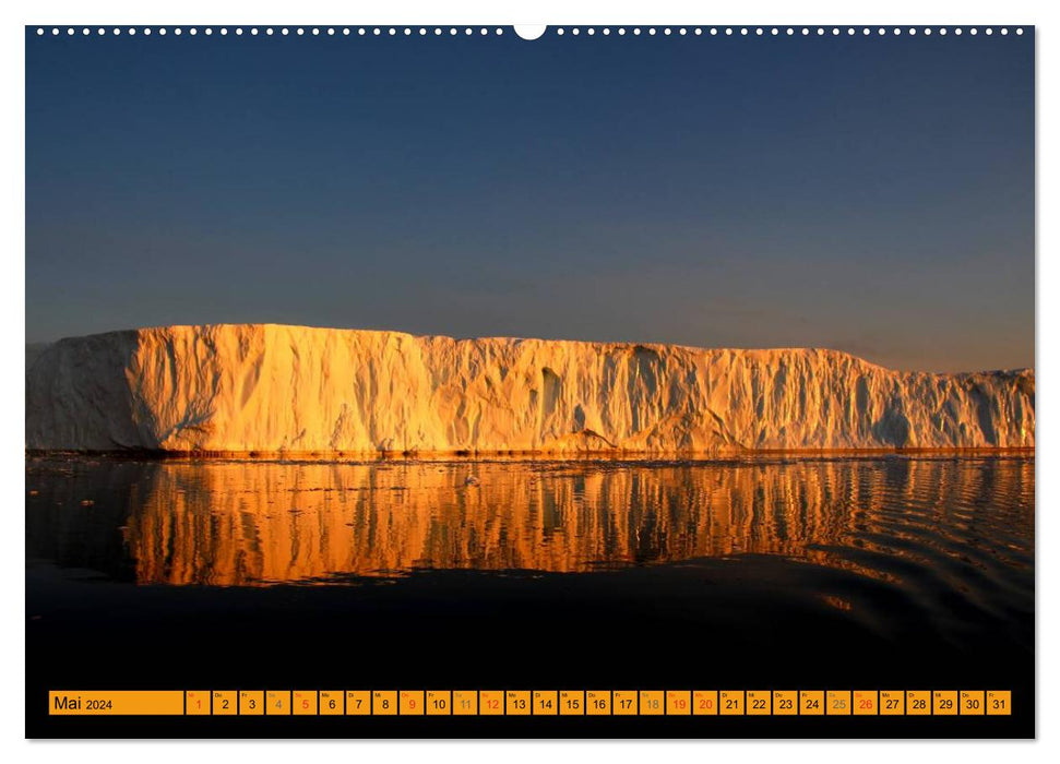 ICY GIANTS in DISKO BAY (CALVENDO wall calendar 2024) 