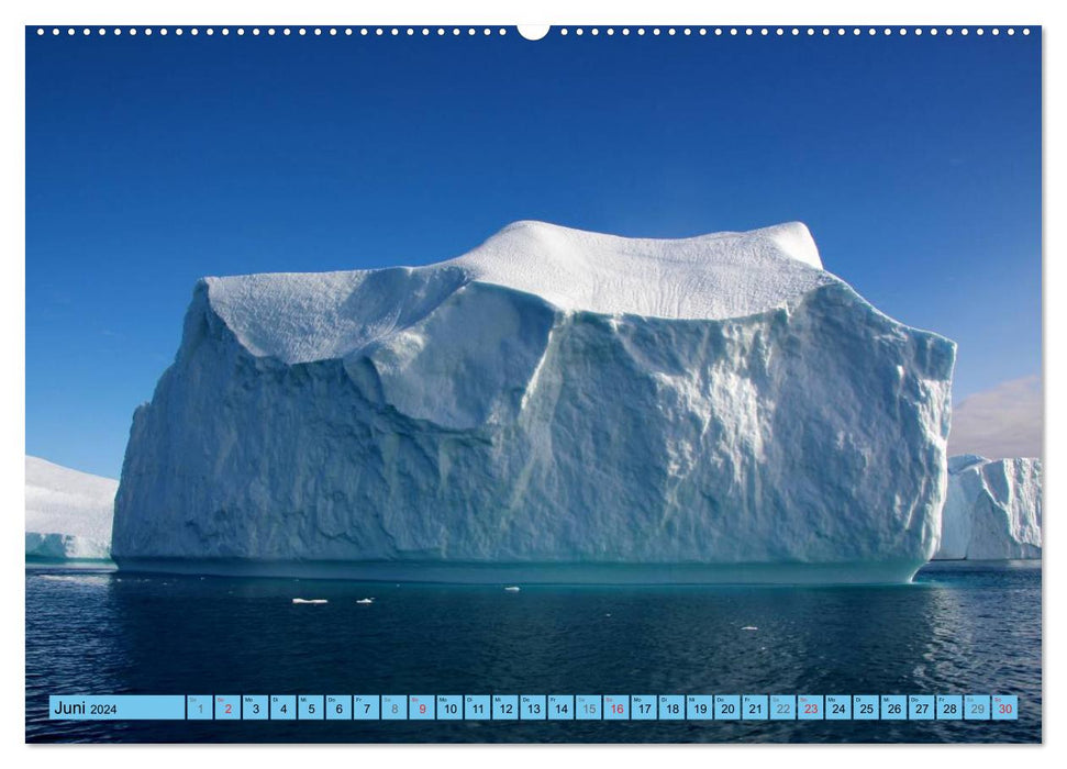 ICY GIANTS in DISKO BAY (CALVENDO wall calendar 2024) 