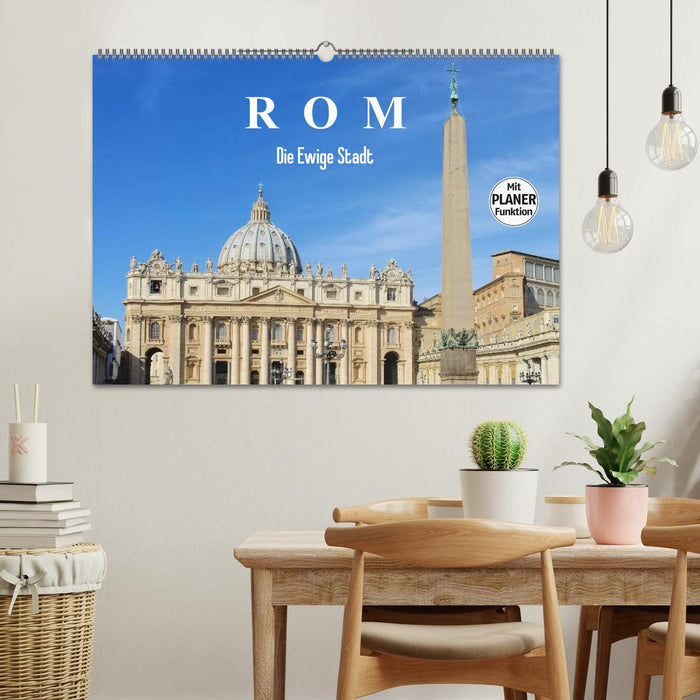 Rom - Die Ewige Stadt (CALVENDO Wandkalender 2024)