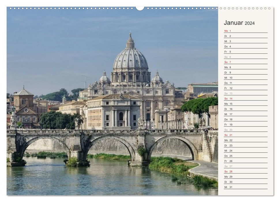 Rome - The Eternal City (CALVENDO wall calendar 2024) 