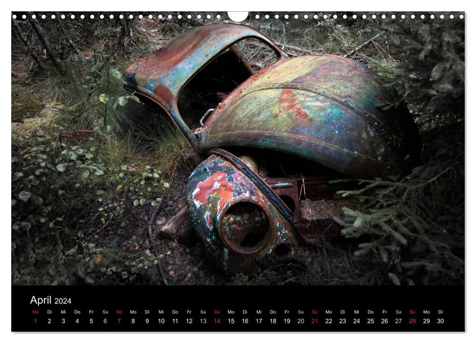 Automobiles in autumn (CALVENDO wall calendar 2024) 