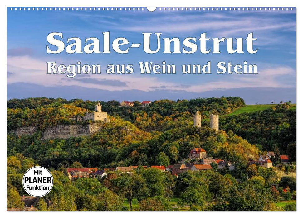 Saale-Unstrut - region of wine and stone (CALVENDO wall calendar 2024) 
