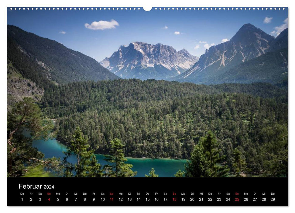 My view of the Alps (CALVENDO Premium Wall Calendar 2024) 