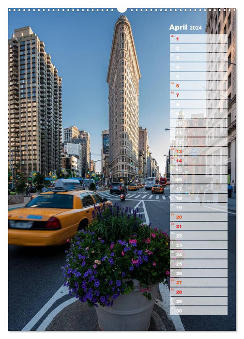 New York City Birthday Calendar (CALVENDO Premium Wall Calendar 2024) 