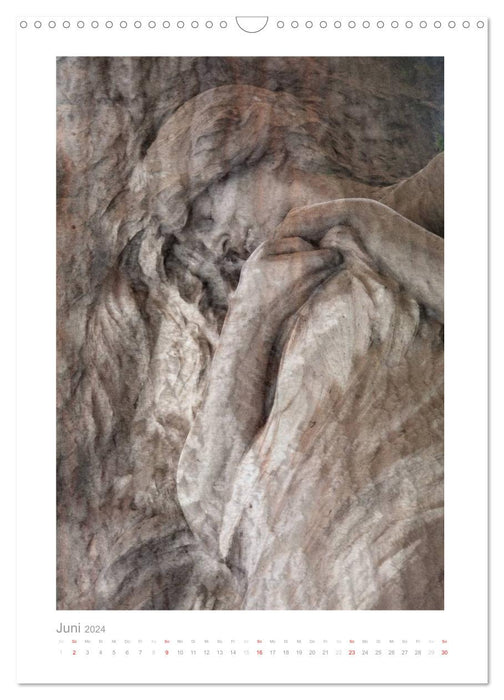 Sculpture and nature (CALVENDO wall calendar 2024) 
