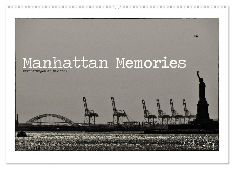 Manhattan Memories - Erinnerungen an New York (CALVENDO Wandkalender 2024)