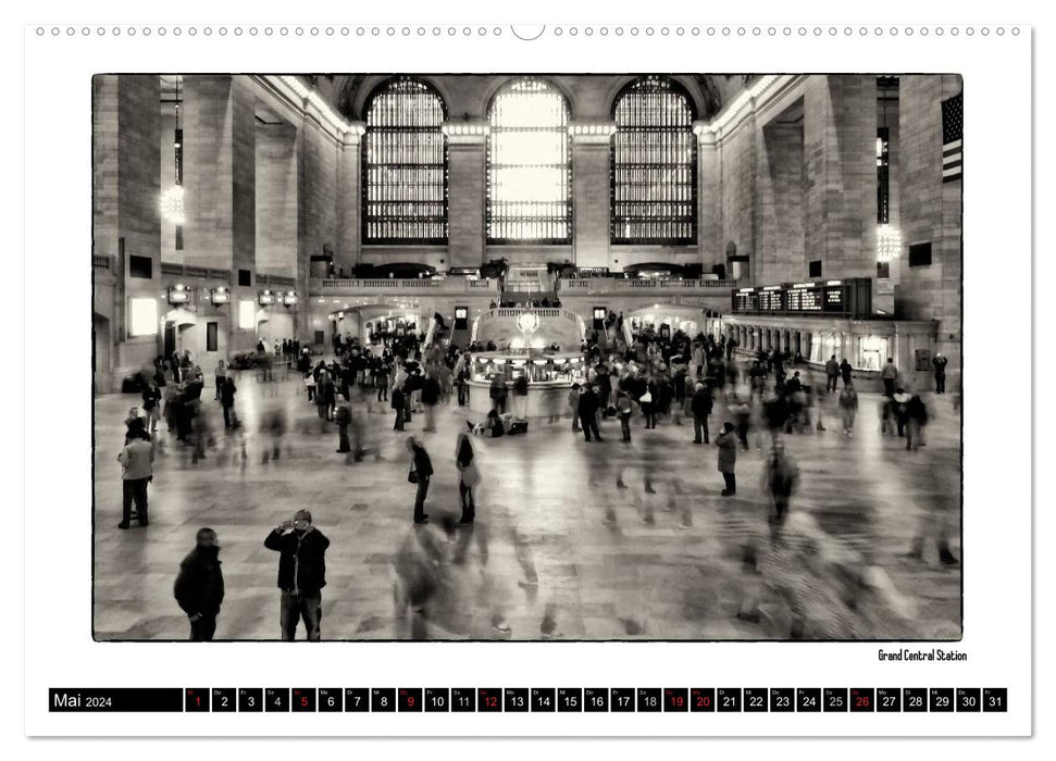 Manhattan Memories - Erinnerungen an New York (CALVENDO Wandkalender 2024)