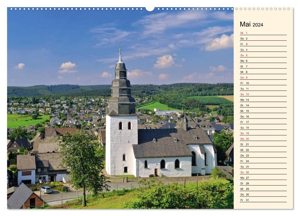On the road in Germany (CALVENDO Premium wall calendar 2024) 