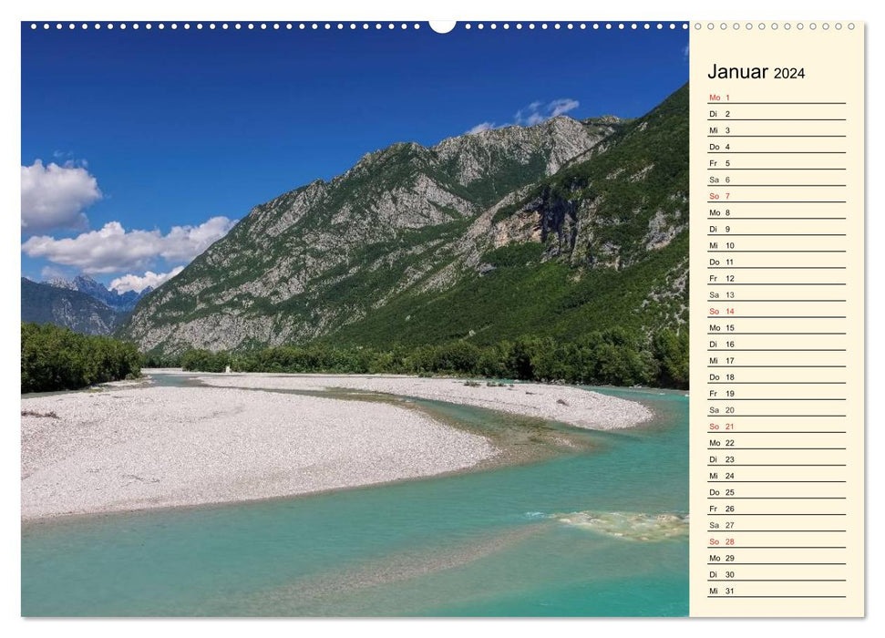 Friuli-Venezia Giulia - Italy's beautiful northeast (CALVENDO Premium Wall Calendar 2024) 