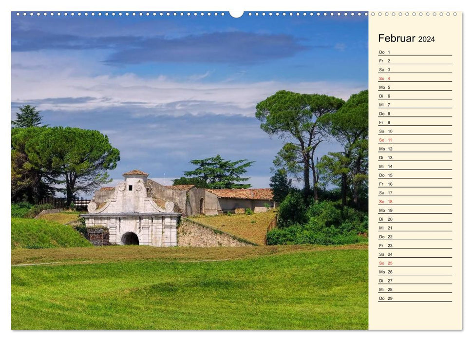 Friaul-Julisch Venetien - Italiens schöner Nordosten (CALVENDO Premium Wandkalender 2024)