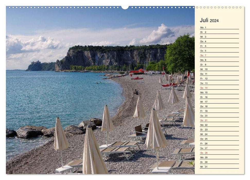 Friaul-Julisch Venetien - Italiens schöner Nordosten (CALVENDO Premium Wandkalender 2024)