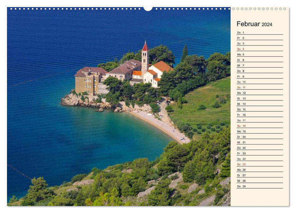 Dalmatia (CALVENDO Premium Wall Calendar 2024) 