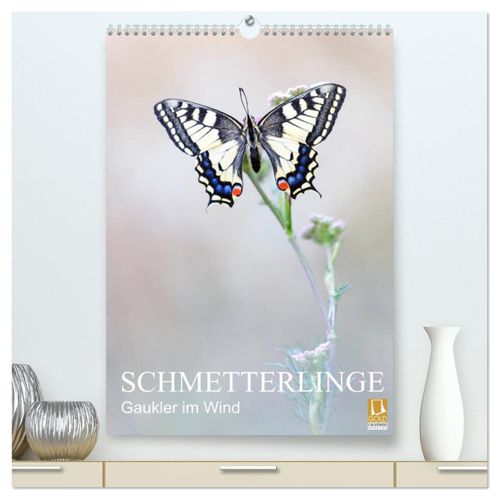 Schmetterlinge - Gaukler im Wind (CALVENDO Premium Wandkalender 2024)