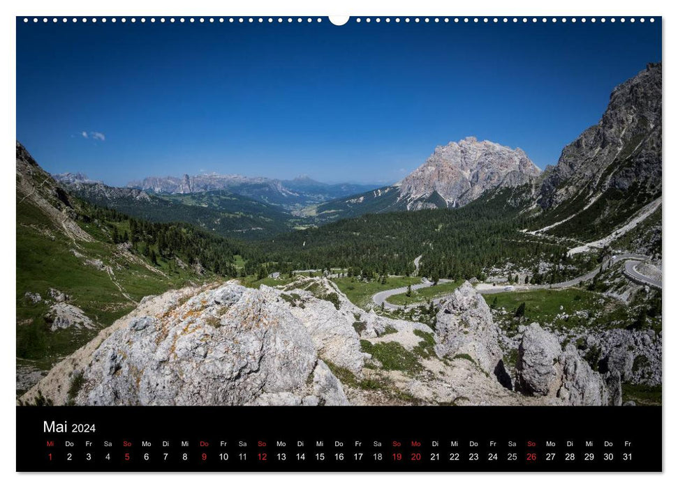 Meine Sicht der Alpen (CALVENDO Wandkalender 2024)