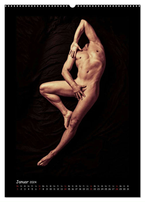 BODY - SENSUAL MALE NUDES (CALVENDO wall calendar 2024) 