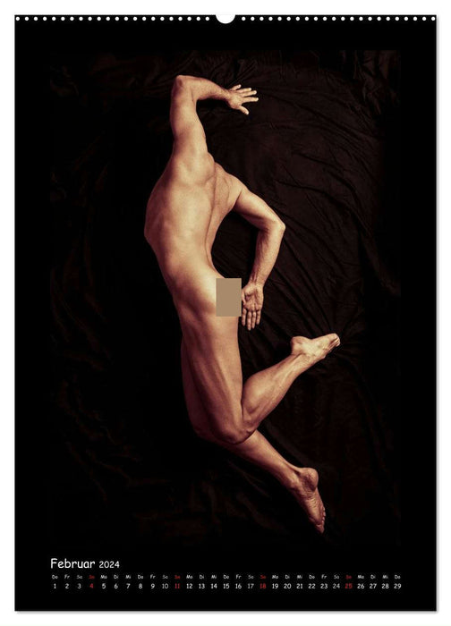 BODY - SENSUAL MALE NUDES (CALVENDO wall calendar 2024) 