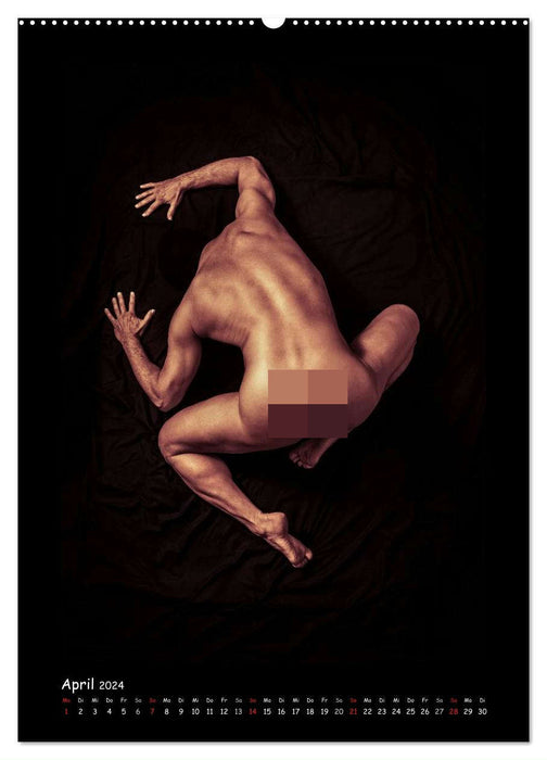 BODY - SENSUAL MALE NUDES (CALVENDO wall calendar 2024) 