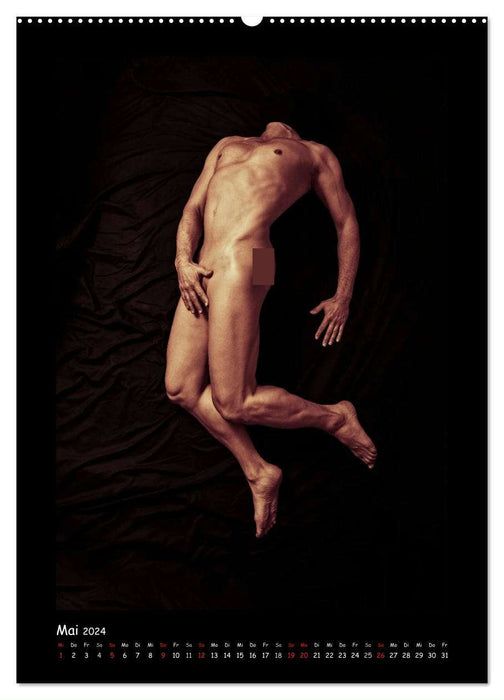 BODY - SENSUAL MALE NUDES (CALVENDO wall calendar 2024) 