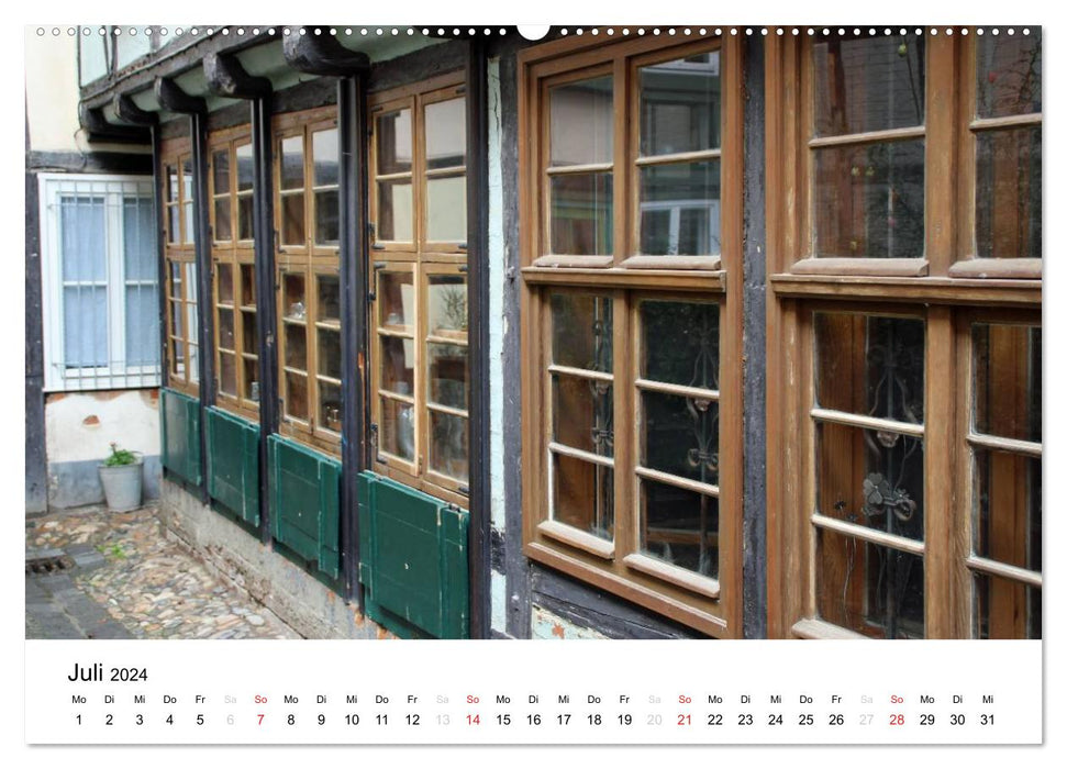 Quedlinburg in the Harz (CALVENDO Premium Wall Calendar 2024) 