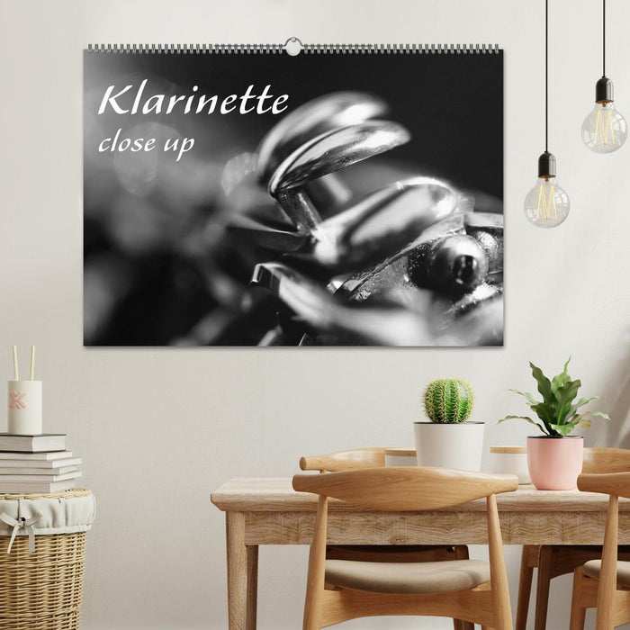 Klarinette - close up (CALVENDO Wandkalender 2024)