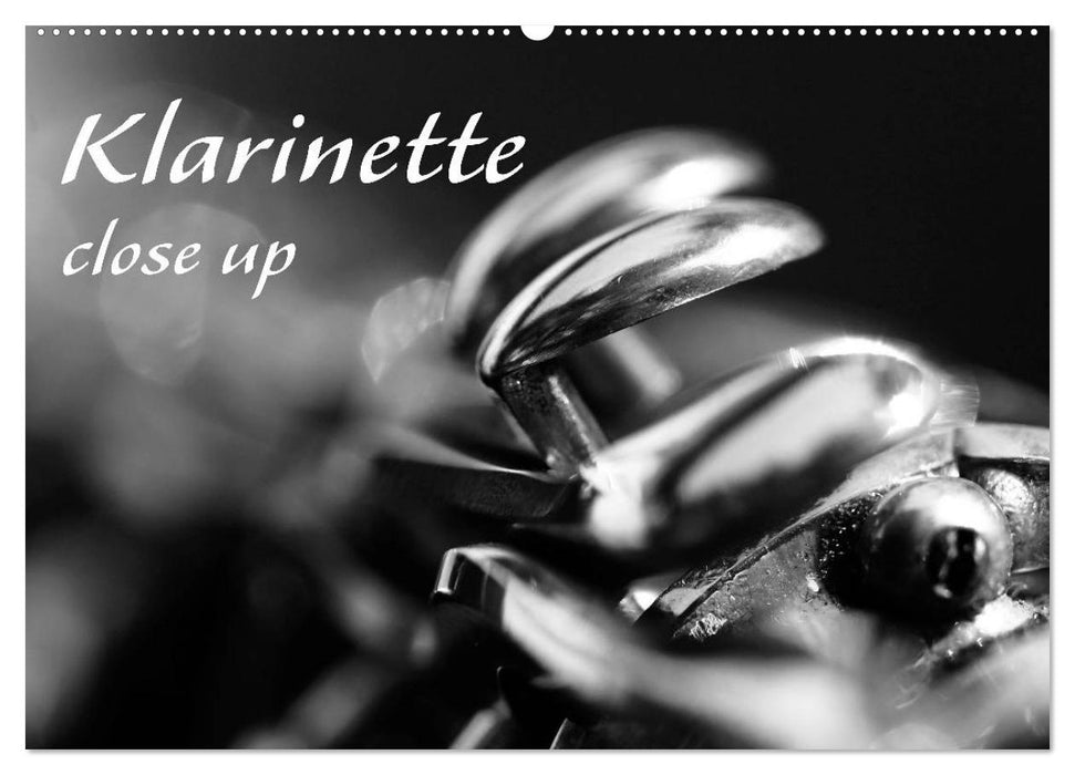 Clarinet - close up (CALVENDO wall calendar 2024) 