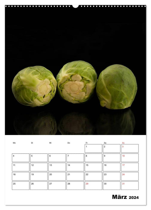 Lust auf junges Gemüse? (CALVENDO Premium Wandkalender 2024)