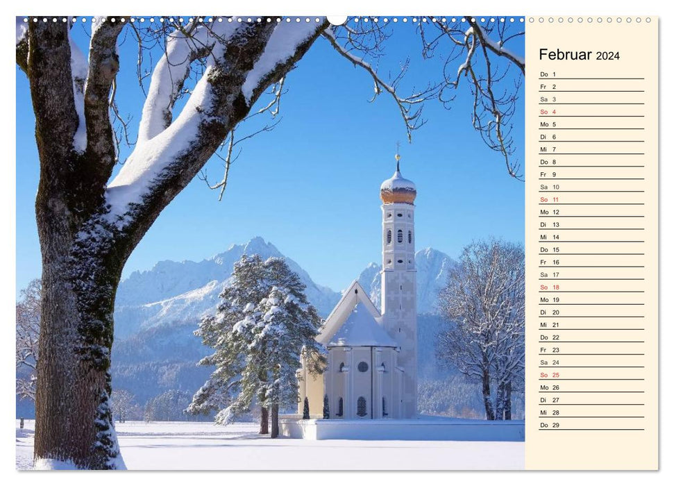 Unterwegs in Deutschland (CALVENDO Wandkalender 2024)