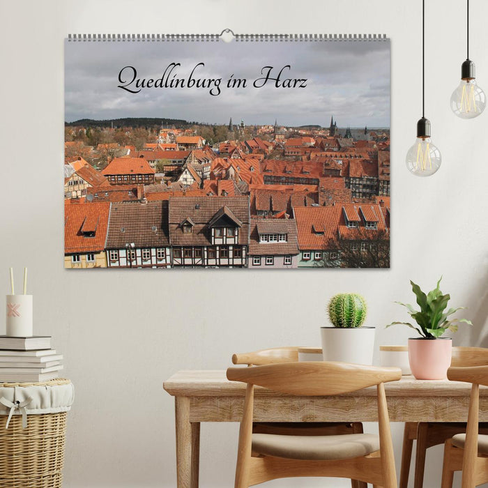 Quedlinburg in the Harz (CALVENDO wall calendar 2024) 