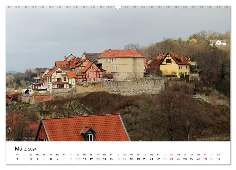 Quedlinburg im Harz (CALVENDO Wandkalender 2024)
