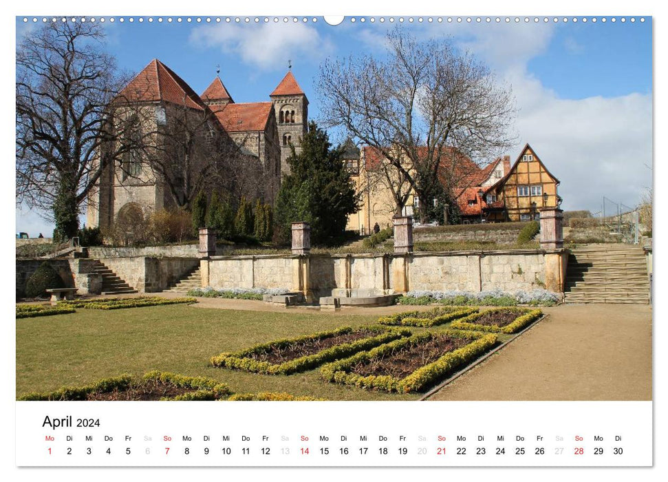 Quedlinburg im Harz (CALVENDO Wandkalender 2024)