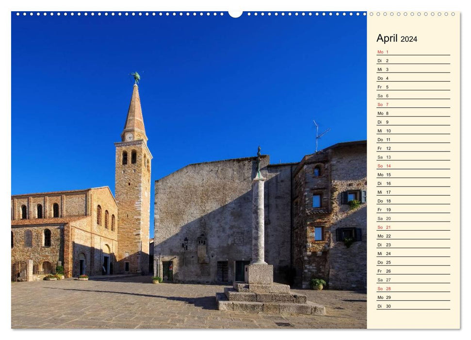 Friaul-Julisch Venetien - Italiens schöner Nordosten (CALVENDO Wandkalender 2024)