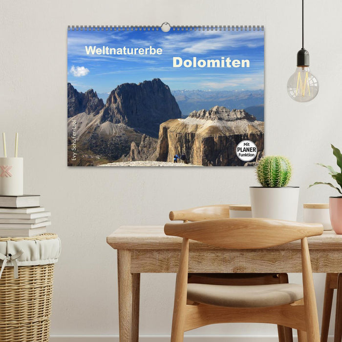 Weltnaturerbe DOLOMITEN (CALVENDO Wandkalender 2024)