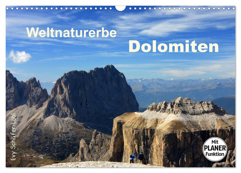 Weltnaturerbe DOLOMITEN (CALVENDO Wandkalender 2024)