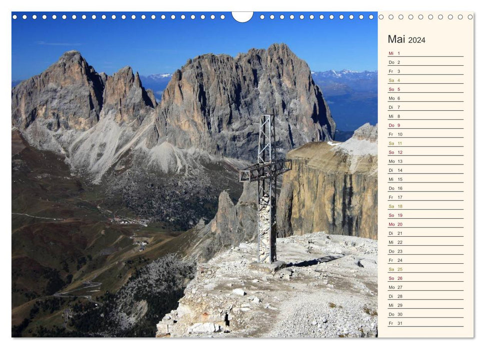 Weltnaturerbe DOLOMITEN (CALVENDO Wandkalender 2024)