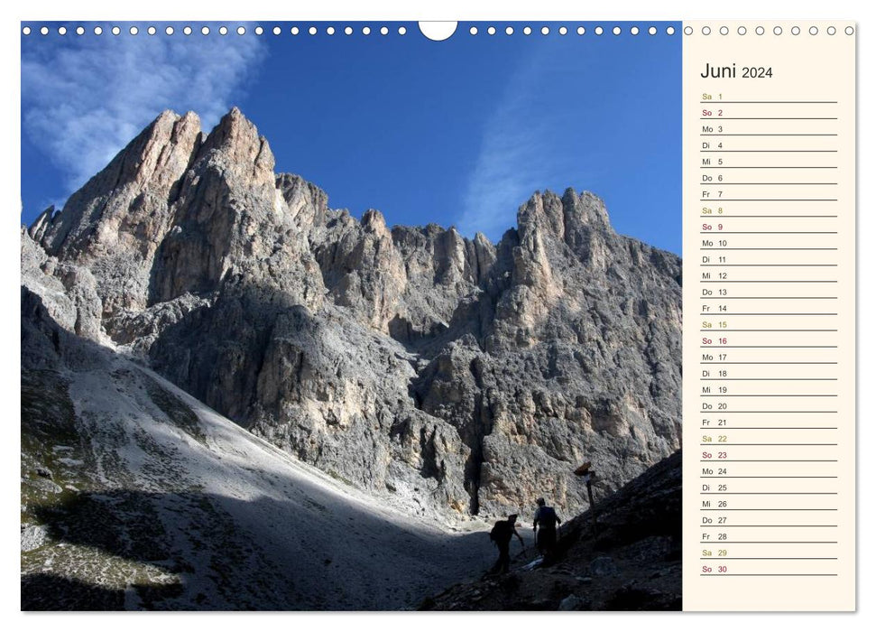 Weltnaturerbe DOLOMITEN (CALVENDO Wandkalender 2024)