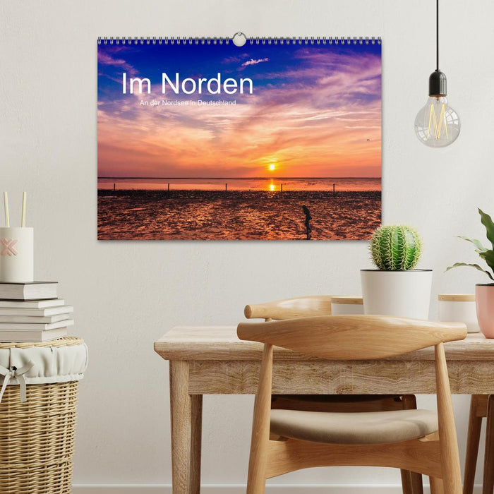 Im Norden - An der Nordsee in Deutschland (CALVENDO Wandkalender 2024)