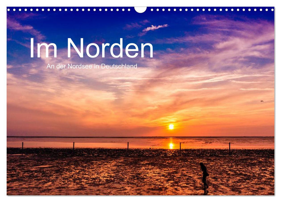 In the North - On the North Sea in Germany (CALVENDO wall calendar 2024) 