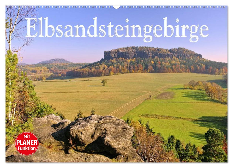 Elbsandsteingebirge (CALVENDO Wandkalender 2024)
