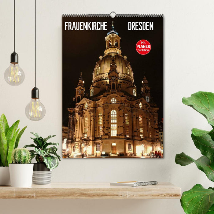 Frauenkirche Dresden (CALVENDO Wandkalender 2024)