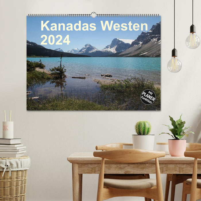 Canada's West 2024 (CALVENDO wall calendar 2024) 