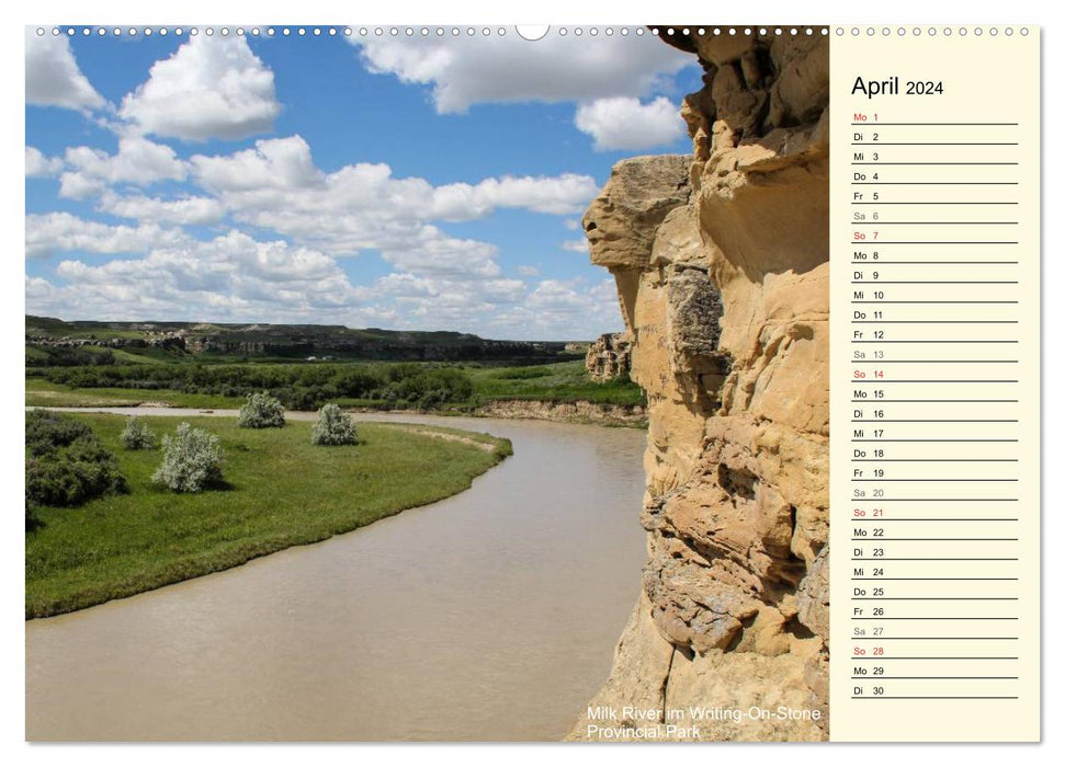 Canada's West 2024 (CALVENDO wall calendar 2024) 