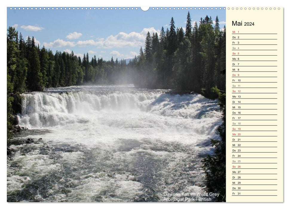 Canada's West 2024 (CALVENDO wall calendar 2024) 