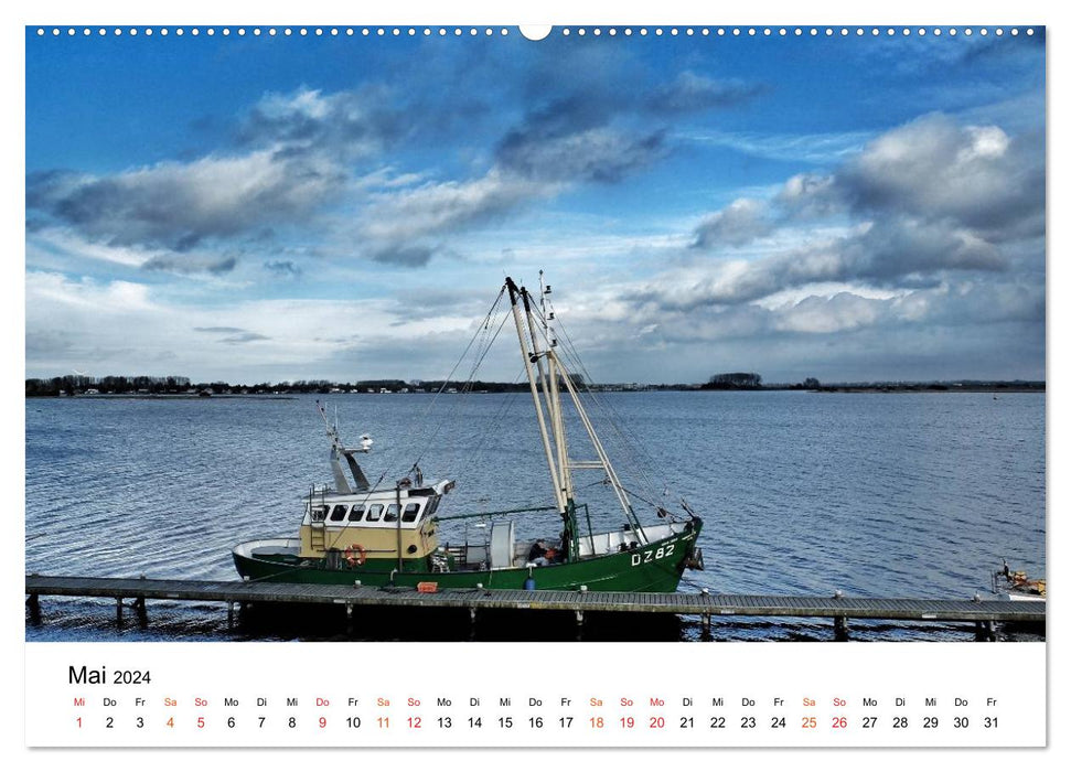 Back at the North Sea (CALVENDO Premium Wall Calendar 2024) 