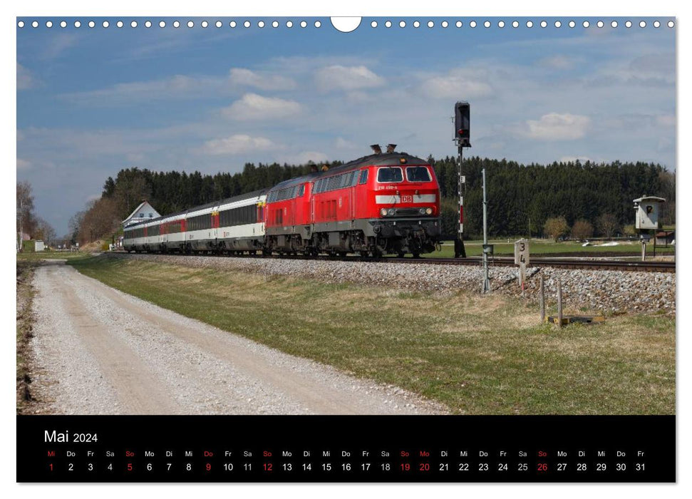 Erfolg einer Lokfamilie - Die V160-Baureihen (CALVENDO Wandkalender 2024)