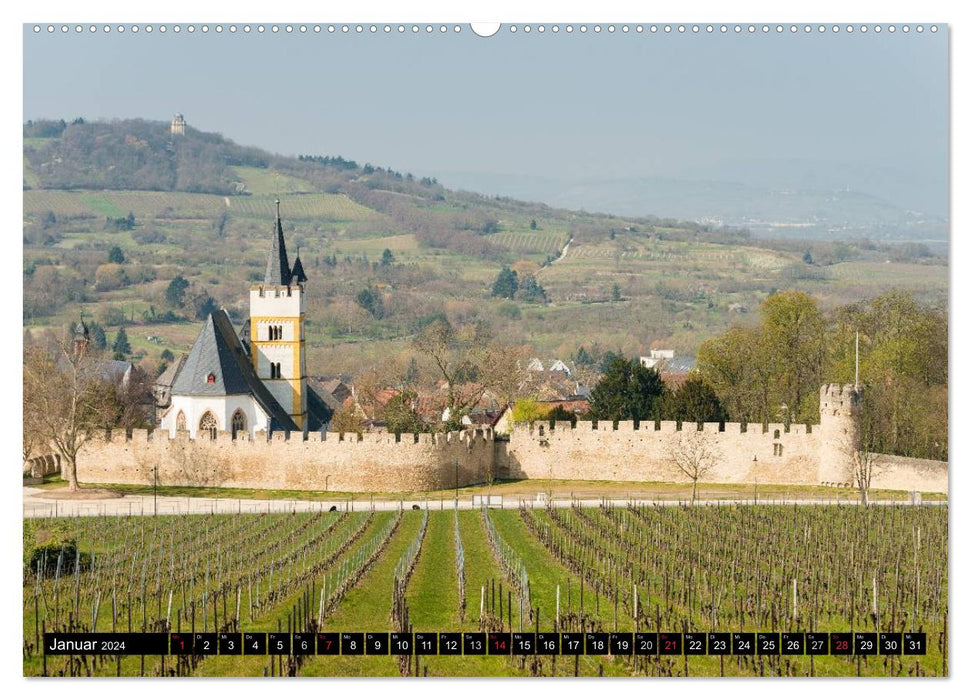 Sakralbauten in Südwest-Deutschland (CALVENDO Wandkalender 2024)