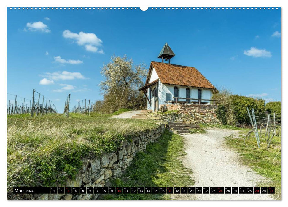 Sakralbauten in Südwest-Deutschland (CALVENDO Wandkalender 2024)